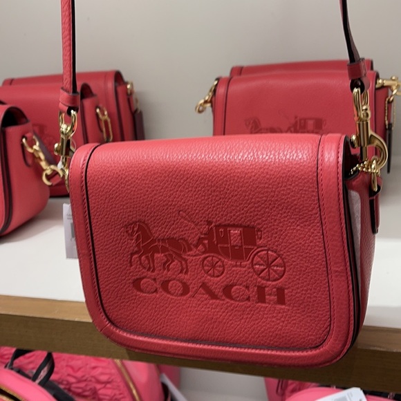 Coach Saddle Bag With Horse And Carriage - Picture 11 of 16